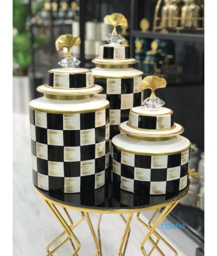 ŞAH KÜP SİYAH DAMA EFEKT 135 160