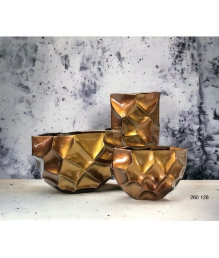 KRİSTAL VAZO GOLD 260 128