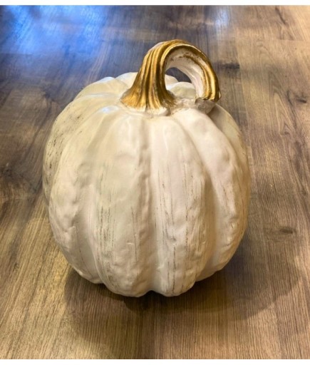 Dekoratif Kabak Obje Beyaz 