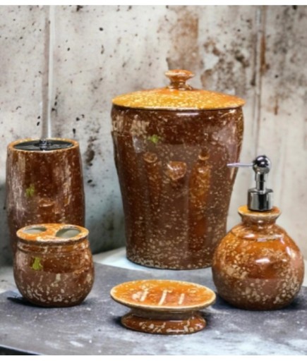 ORKİDE BANYO SETKARAMEL