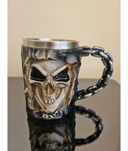 HAYALET SÜRÜCÜ KURU KAFA ÇELİK KUPA