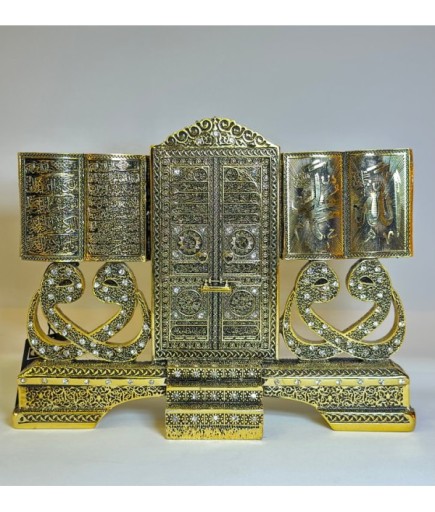 Kitaplı Kabe Kapısı Dekor