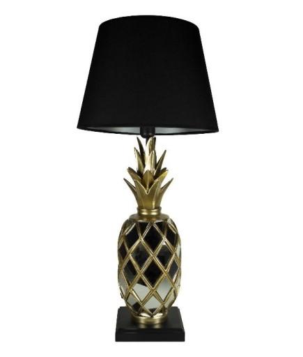 BÜYÜK CAMLI ANANASLI ABAJUR C 2506