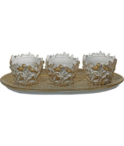 C 4166 KUŞLU TABAKLI MUMLUK