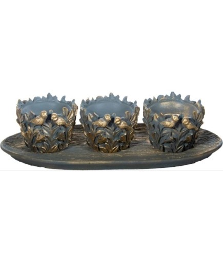 C 4166 KUŞLU TABAKLI MUMLUK