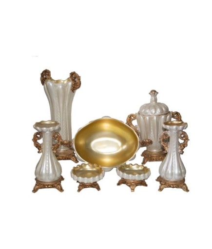 C 1503 7 PCS KAVUKLU SALON TAKIMI