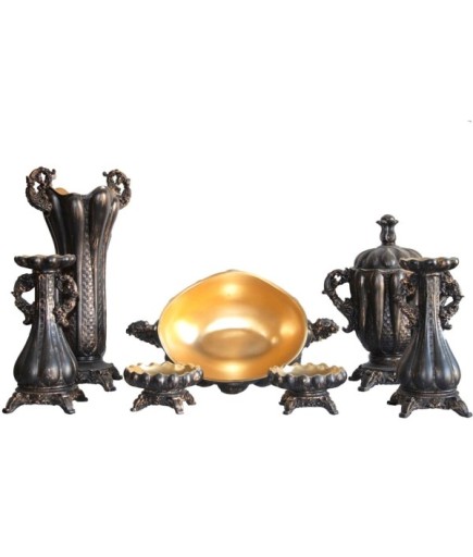 C 1503 7 PCS KAVUKLU SALON TAKIMI