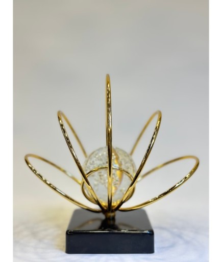 METAL LOTUS KÜRELİ DEKOR GAGA-045