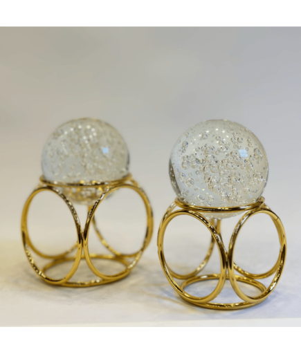 2'Lİ METAL HALKALI KÜRE GAGA-040