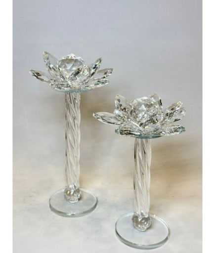 2'Lİ KRİSTAL LOTUS ÇİÇEK GAGA-620
