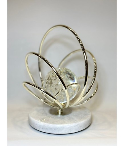 KRİSTALLİ HALKA KÜRE DEKOR GAGA-037