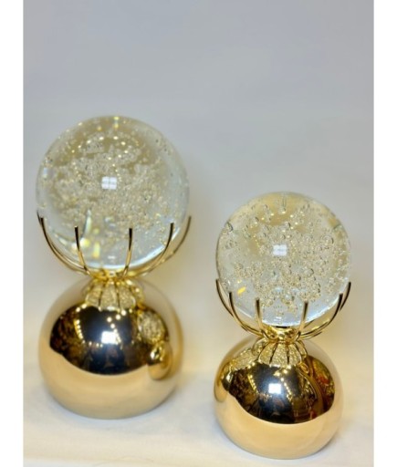 2'Lİ METAL AHTAPOT KÜRE DEKOR GAGA-051