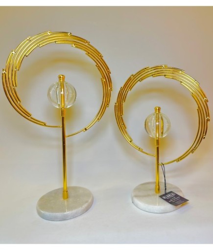 2'Lİ HALKA KRİSTAL TOPLU DEKOR GAGA-027