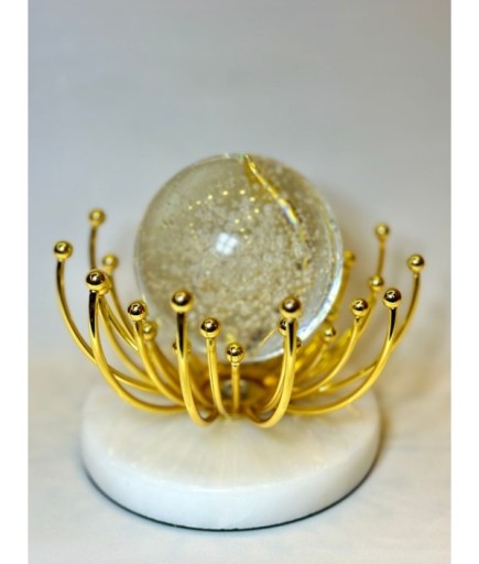 KRİSTALLİ METAL AHTAPOT DEKOR GAGA-038