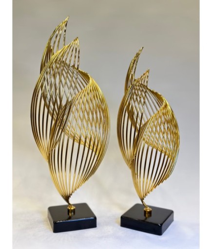 2'Lİ HELOZEN METAL DEKOR GAGA-041