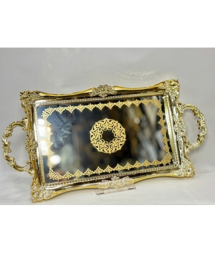 KARE EPOKSİ CAMLI TEPSİ GAGA-812