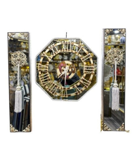 3'LÜ SEKİZGEN EKO SAAT PÜSKÜLLÜ GAGA-900