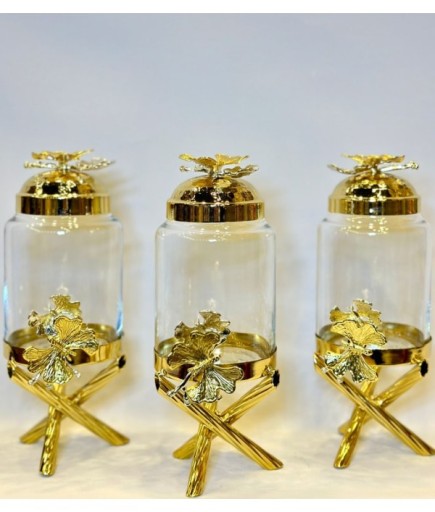 SARMAŞIK KELEBEK ÇAPRAZ AYK.3'LÜ KAVANOZ SETİ GAGA-4901