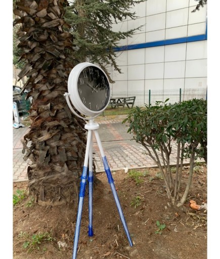 Tripod Ayaklı Dekoratif Saat