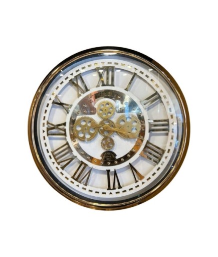 ÇARKLI DUVAR SAATİ 70 CM METAL KASA EMG-033