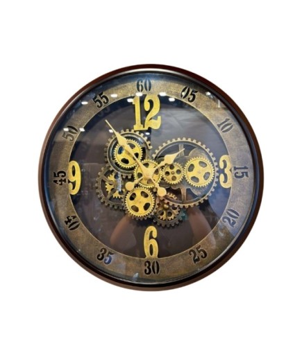 ÇARKLI DUVAR SAATİ 60 CM ABS KASA EMG-410