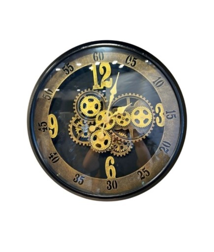 ÇARKLI DUVAR SAATİ 60 CM ABS KASA EMG-410