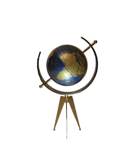 Çevirilebilir Gold Detaylı Dekoratif Dünya