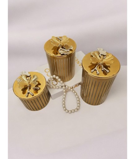 3'LÜ ÇİZGİLİ KAVANOZ SETİ