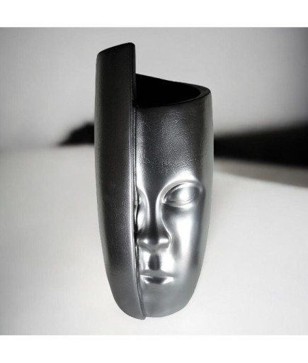 Soyut Yüz Vazo 60 cm