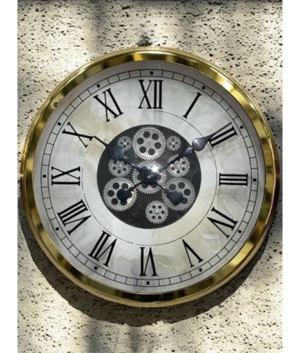 Roma Rakamlı Büyük Duvar Saati