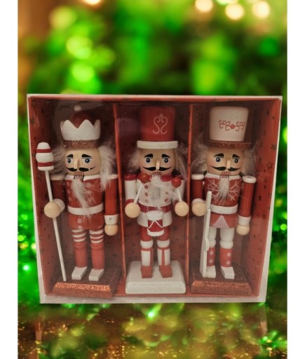 3'lü Fındıkkıran Dekoratif Obje