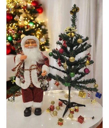 Noel Baba Yılbaşı Ağacı Set