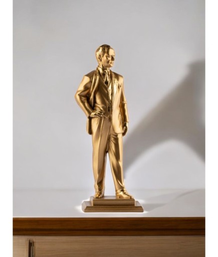 Ayakta Duran Mustafa Kemal Atatürk Dekoratif Biblo