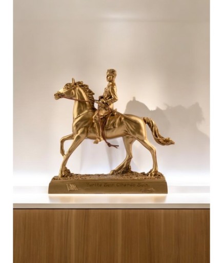 Atlı Mustafa Kemal Atatürk Dekoratif Biblo