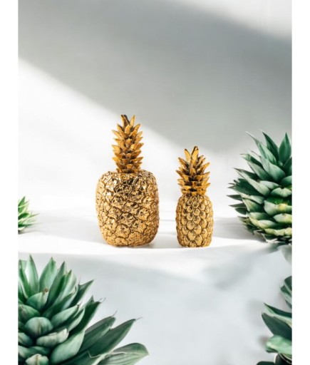 Gold Dekoratif Ananas Biblo