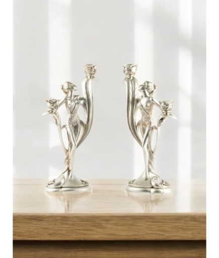 Leydi Uzun Dekoratif Şamdan