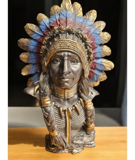 Kızılderili Yüz Dekoratif Obje