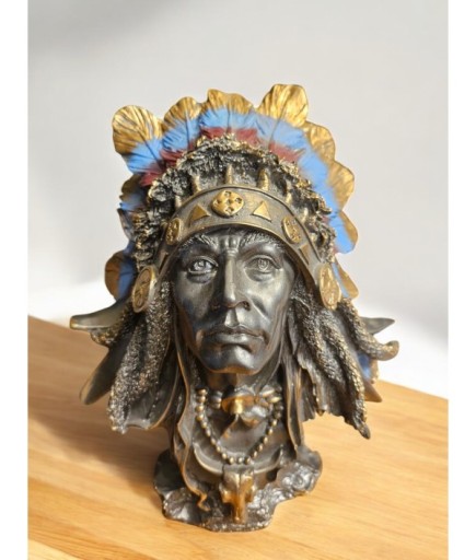 Kızılderili Kafa Dekoratif Biblo V2