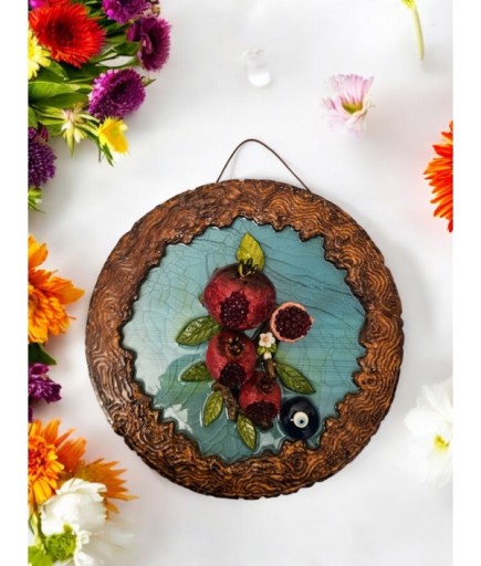 Duvar Askılı Dekoratif Nar Obje