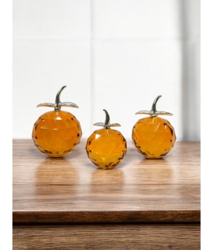 Kristal Kesimli Dekoratif Meyve Obje