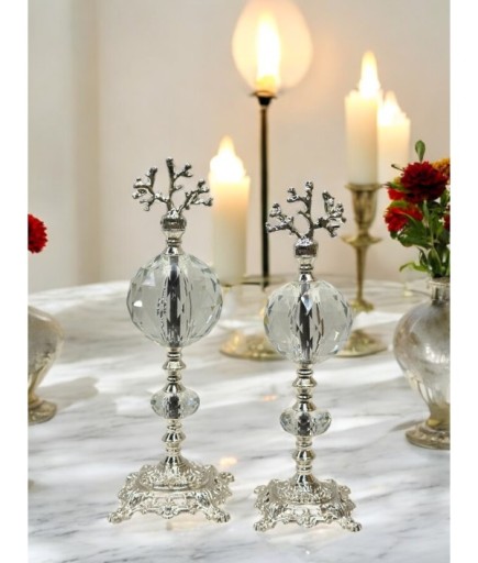 Mercanlı Kristal Taşlı Dekoratif Obje