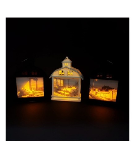 Dekoratif Ev Manzaralı Led