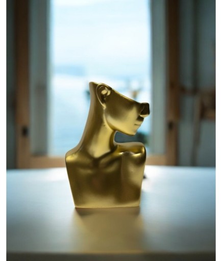 Yarım Yüz Dekoratif Polyester Obje