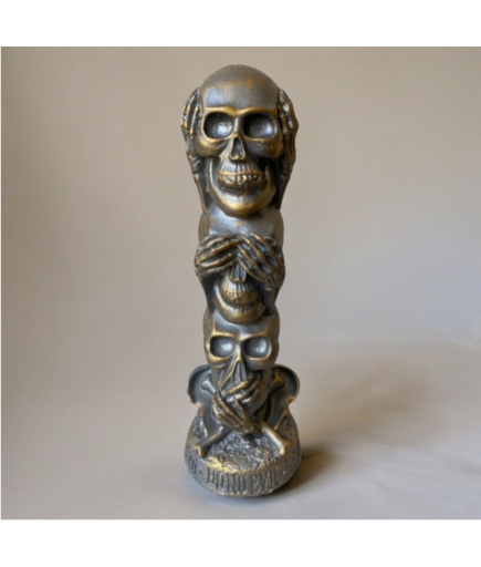 Kuru Kafa Duymadım Görmedim Bilmiyorum Obje Silver