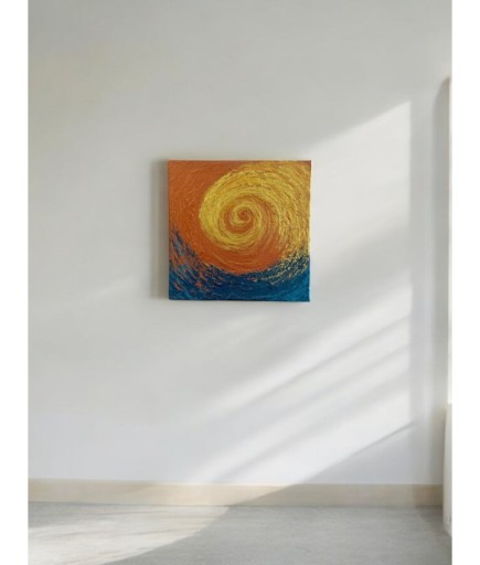 30 x 30 Cm Tuval Üzerine Akrilik Boya Tablo