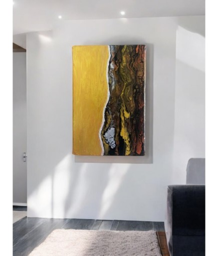 20 x 30 Tuval Üzeri Akrilik Boya Tablo