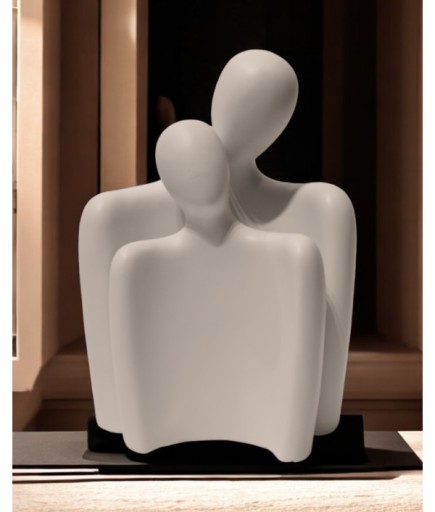 2'li İnsan Dekoratif Obje Biblo