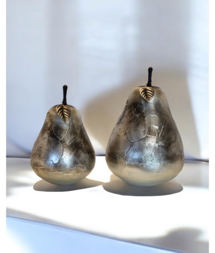 2'li Dekoratif Armut Obje
