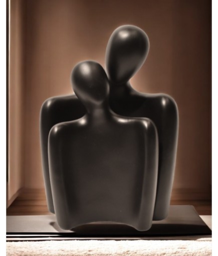 İKİLİ SOYUT İNSAN BRONZ