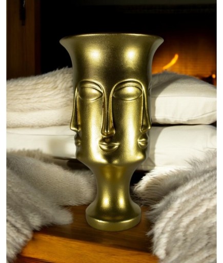 Uzun Çok Yüz Dekoratif Vazo C-0111